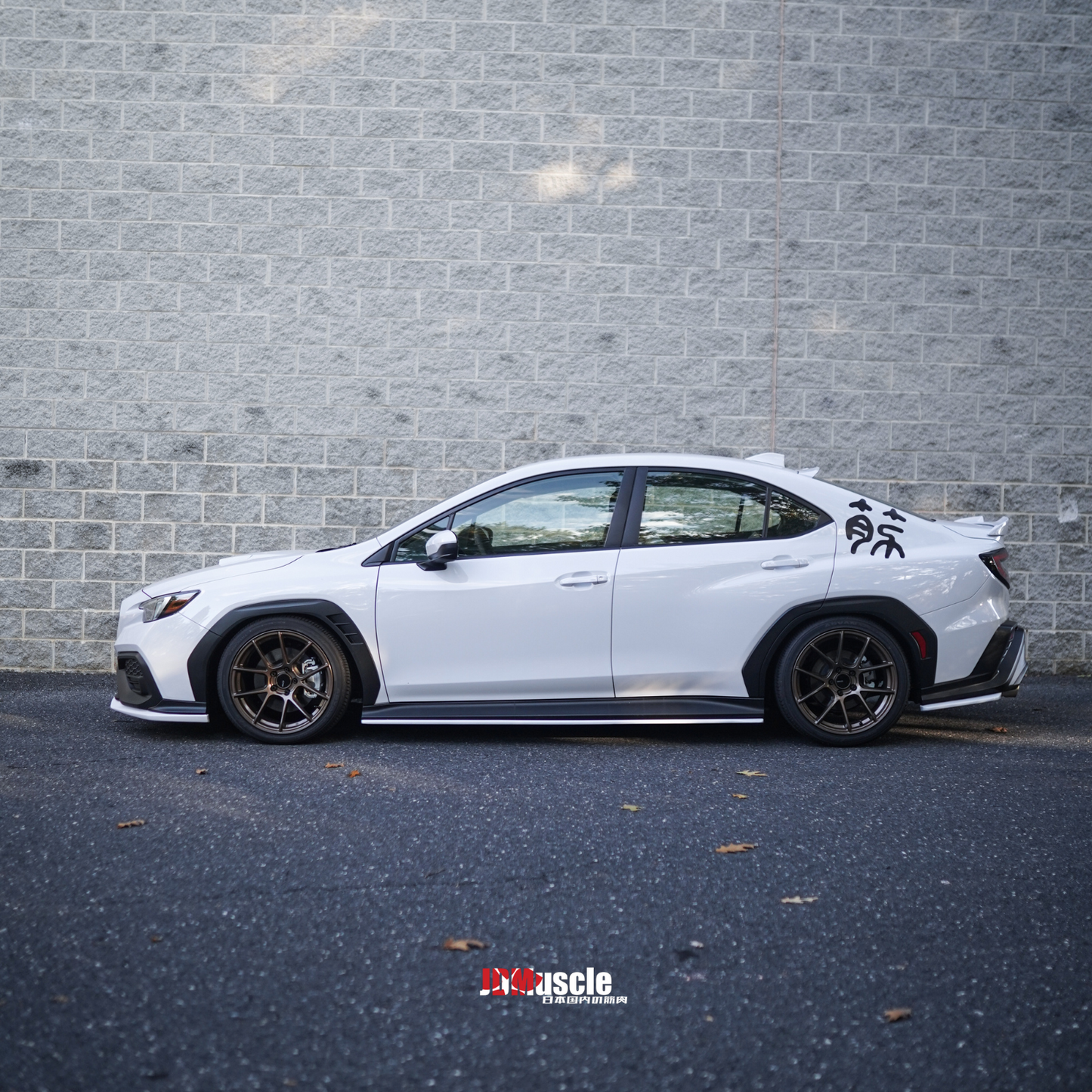 JDMuscle 22-24 WRX Roof Spoiler V1 - Paint Matched / Gloss Black / ABS - Return