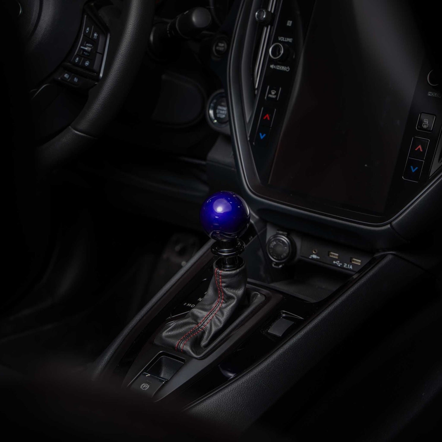 Billetworkz Automatic Shifter - Candy Purple - Fits Subaru CVT: WRX (15–21), Crosstrek (13–23), Forester (14–18), Impreza (12–23), Legacy/Outback (10–14)