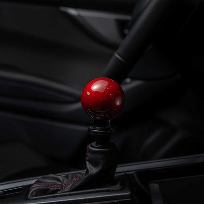 Billetworkz Automatic Shifter - Candy Red - Fits Subaru CVT: WRX (15–21), Crosstrek (13–23), Forester (14–18), Impreza (12–23), Legacy/Outback (10–14)