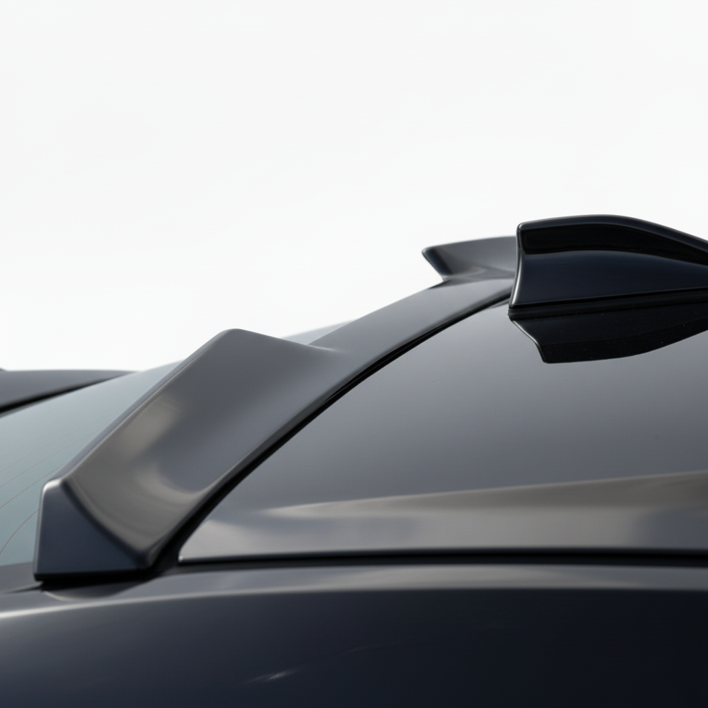 JDMuscle [22-26 WRX] V1 Roof Spoiler-Paint Matched/Gloss Black