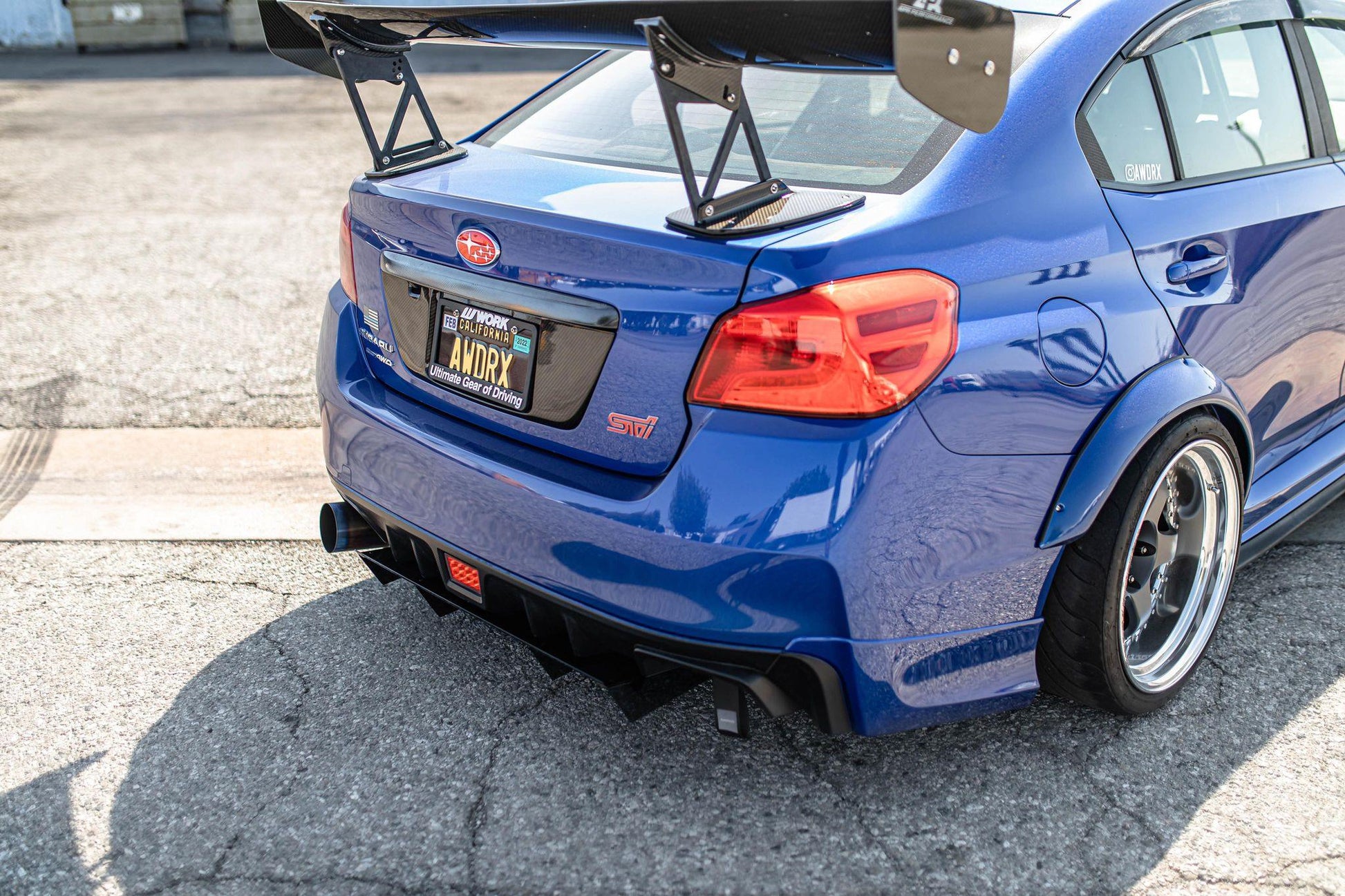 AeroflowDynamics 2015-2021 Subaru Wrx/Sti Rear Diffuser V6