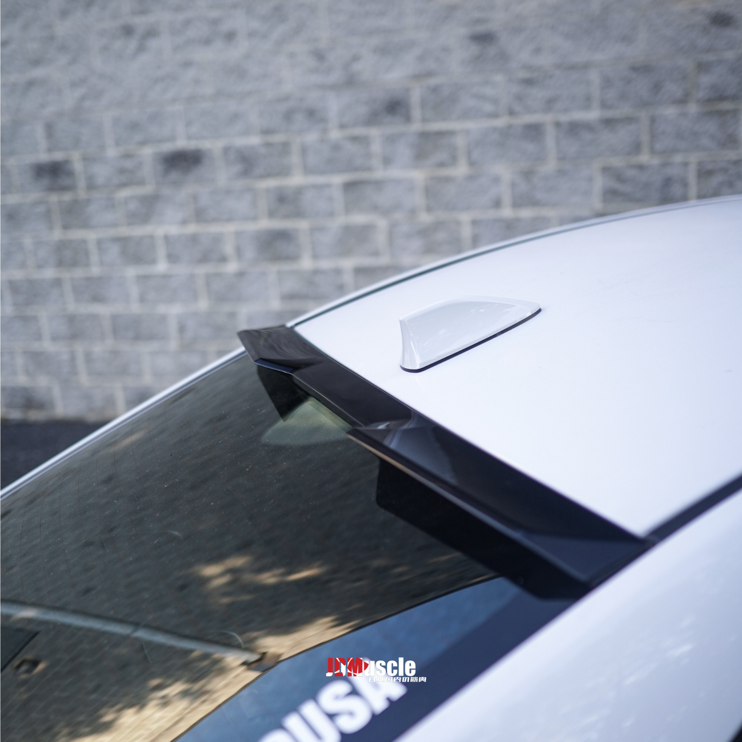 JDMuscle 22-25 Subaru WRX Roof Spoiler V1 | Paint Matched / Gloss Black / ABS - Return