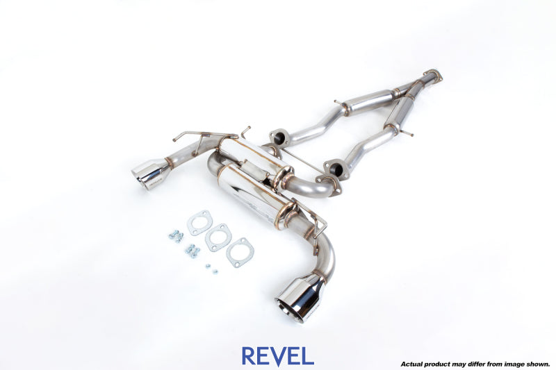 Revel [09-12 370Z] Medallion Touring-S Cat-Back Exhaust with Dual Mufflers - Polished Finish