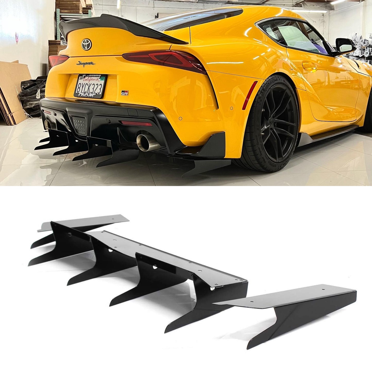 AeroflowDynamics [20-22 Supra A90] Rear Diffuser V5