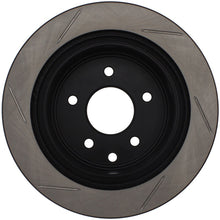StopTech [03-05 350Z] [03-05 G35] SportStop Slotted Rear Right Rotor - Black E-Coated