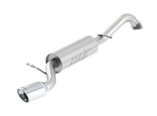 Borla [14-17 Corolla] S-Type Axle-Back Exhaust System, Single Oval Rolled Angle-Cut Tip - Polished Stainless Steel