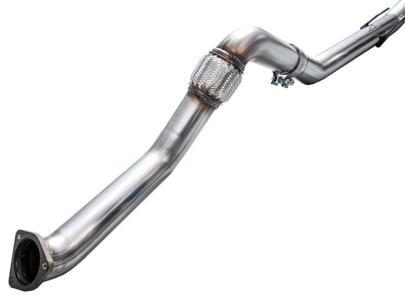 AWE Tuning 2024 Acura Integra Type S DE5 FWD Track Edition Exhaust with Triple Chrome Silver Tips