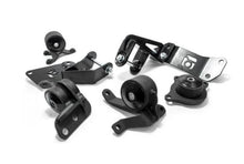 Innovative Mounts [01-05 Civic] K-Series Steel Motor Mounts with 75A Bushings - Black, INM90550-75A
