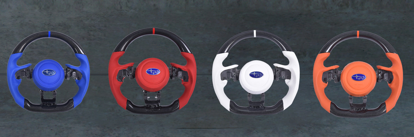 JDMuscle 22-24 WRX Ultimate Series Steering Wheel compatible w/ MT & CVT
