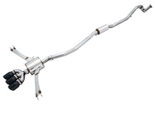 AWE Tuning [17-20 Civic Si] Touring Edition Exhaust with Front Pipe - Triple Diamond Black Tips, AWE3015-53014