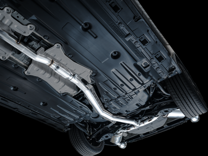 AWE Tuning [22-26 Civic Si/Integra] Touring Edition Catback Exhaust - Dual Chrome Silver Tips - Part AWE3015-32331