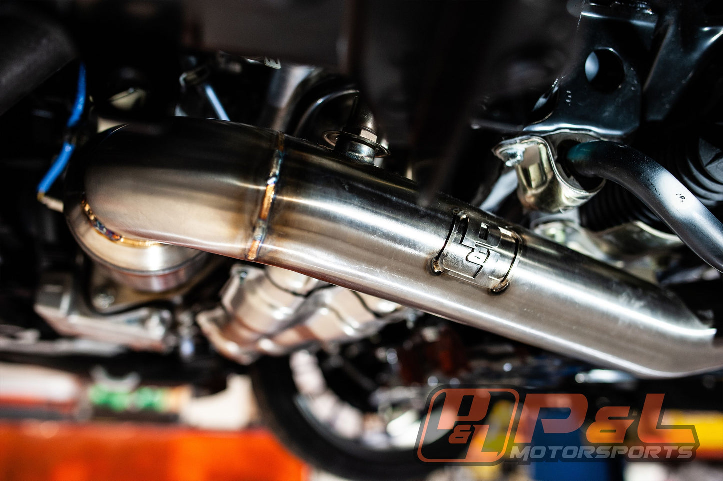 P&L Motorsports 22-24 Subaru WRX MT GESI Catted J-Pipe