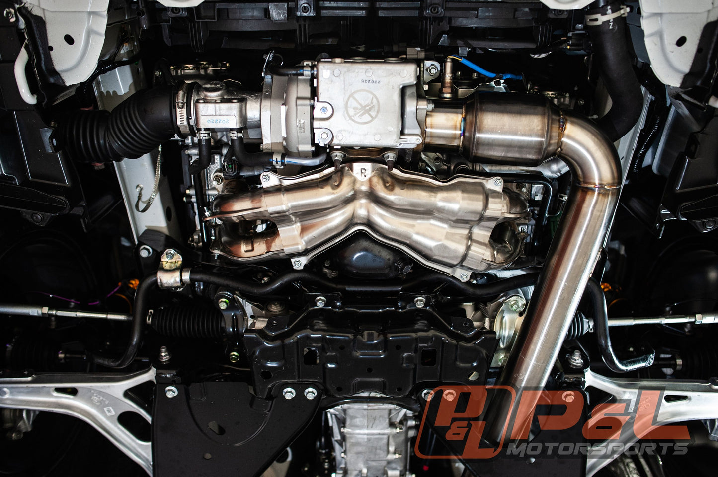 P&L Motorsports 22-24 WRX MT GESI Catted J-Pipe