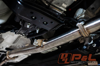 P&L Motorsports 22-24 Subaru WRX MT GESI Catted J-Pipe