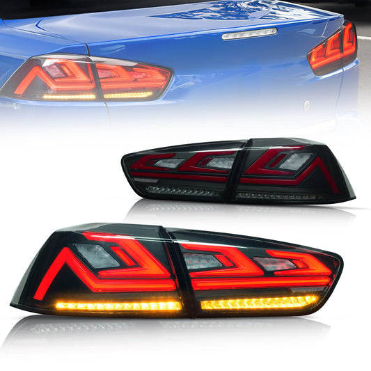 Archaic Full LED Tail Lights Assembly For Mitsubishi Lancer EVO X ES 2008-2020