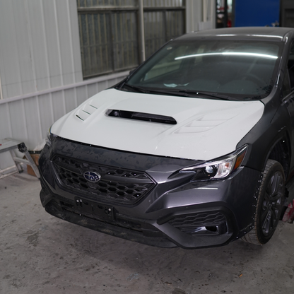 JDMuscle 22-24 Subaru WRX Carbon Fiber Hood V1