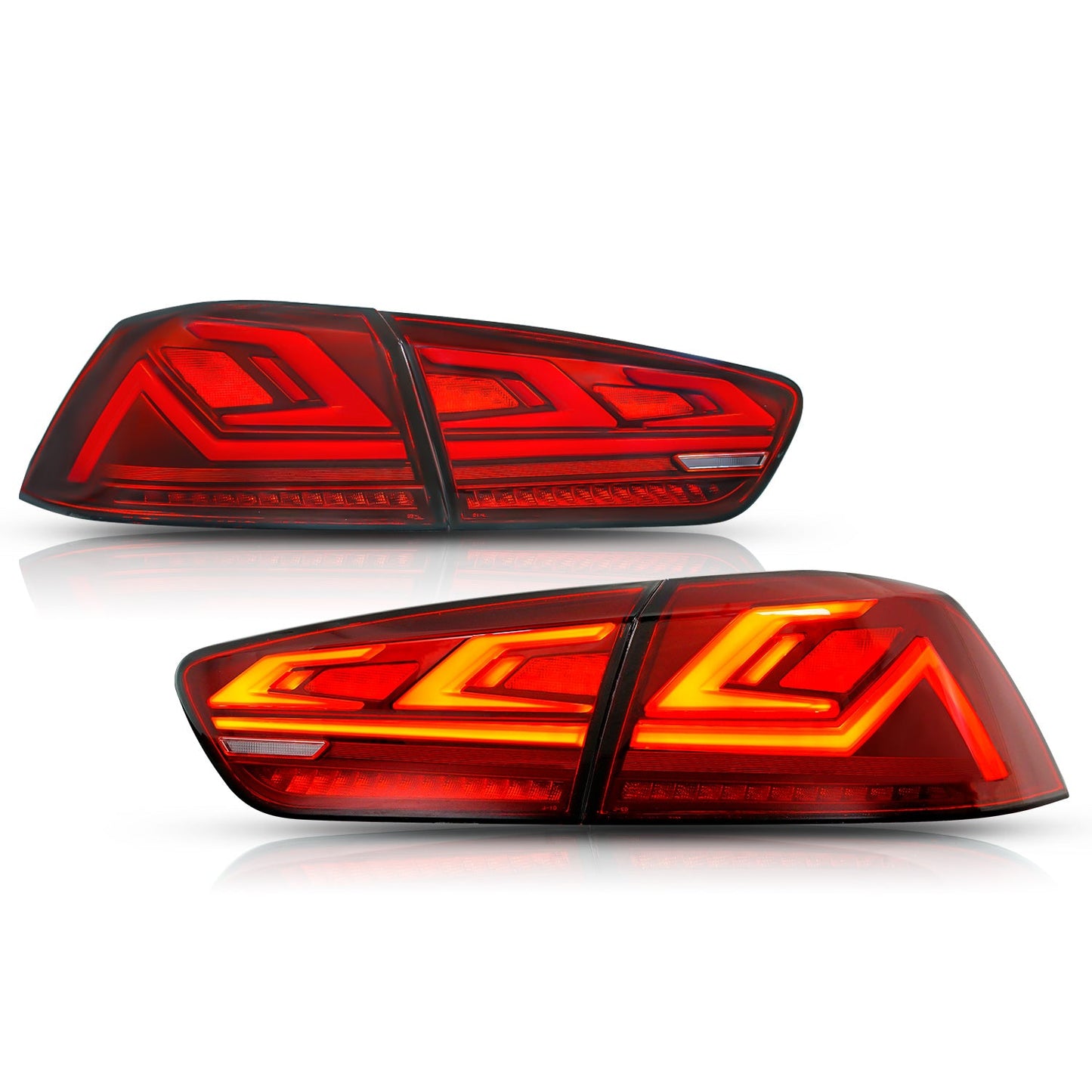 Archaic Full LED Tail Lights Assembly For Mitsubishi Lancer EVO X ES 2008-2020