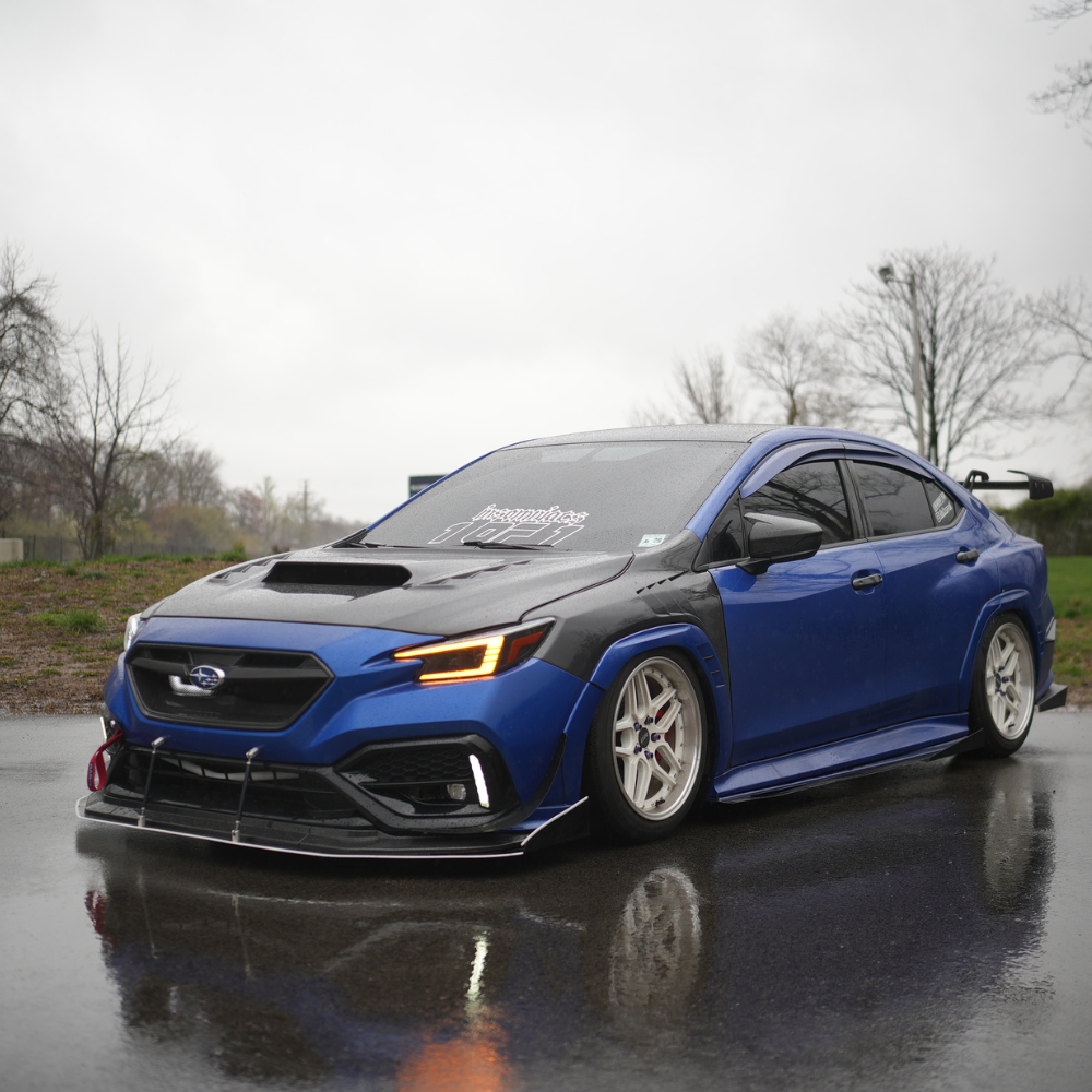 JDMuscle [22-25 WRX] Carbon Fiber Hood V2