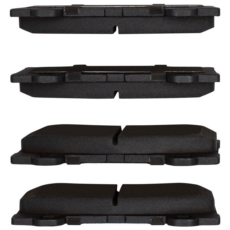 R1 Concepts [09-20 370Z] Front Performance Sport Brake Pads and Hardware Kit - Akebono 4-Piston Calipers