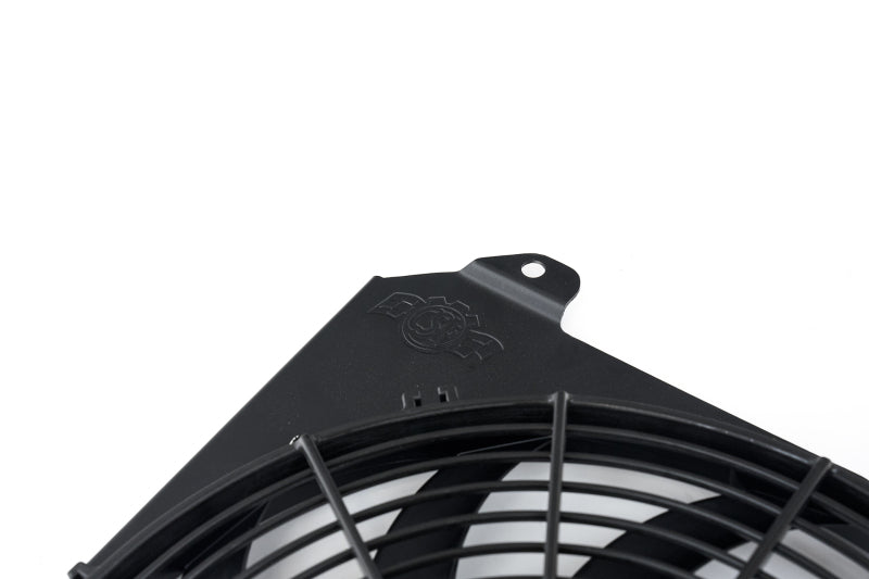 CSF [92-00 Civic] All-Aluminum Fan Shroud with 12-Inch SPAL Fan - Black Finish, CSF2858FB