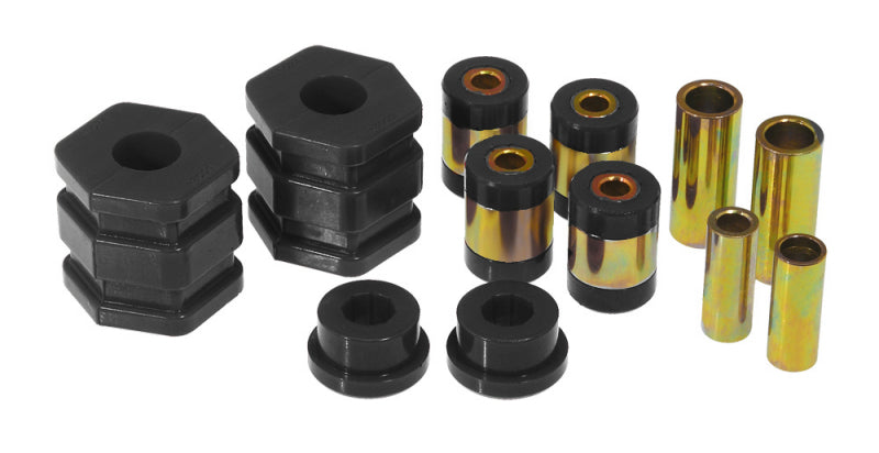 Prothane [96-00 Civic] Front Upper/Lower Control Arm Bushings - Black, Pro 8-218-BL