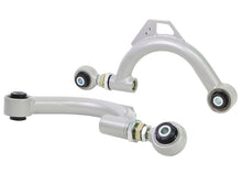 Whiteline [16-17 Civic] Rear Upper Adjustable Camber Control Arms - Pair, Powder-Coated