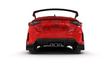 Rally Armor [23-26 Civic Type R] UR Mud Flaps - Black with Red Logo, MF97-UR-BLK-RD