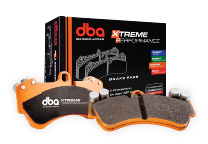 DBA [17-26 Civic Type R] XP Performance Rear Brake Pads - High-Friction Compound