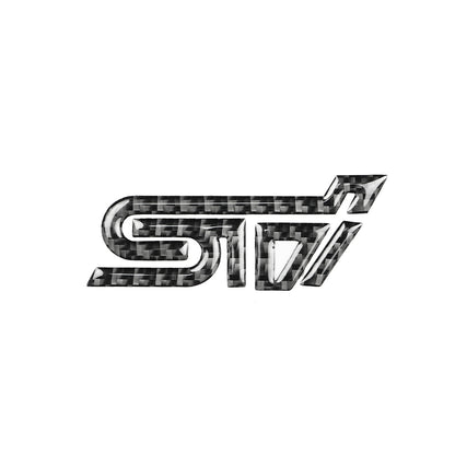 Racing Art Carbon Fiber STI Trunk Emblem