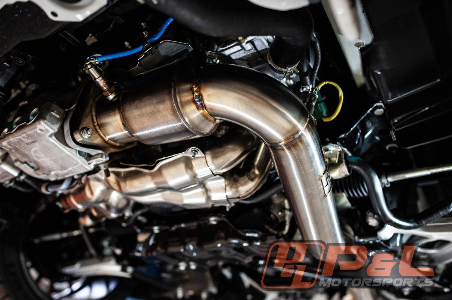 P&L Motorsports 22-24 WRX MT GESI Catted J-Pipe