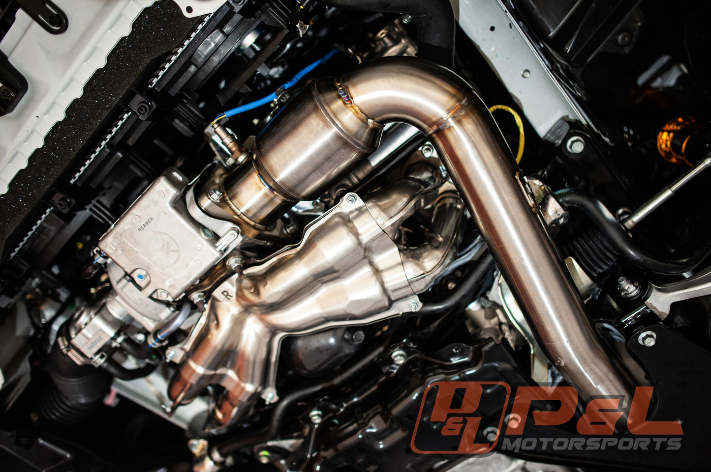 P&L Motorsports 22-24 WRX MT GESI Catted J-Pipe