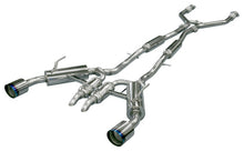 HKS [14-18 Q50 Hybrid] Hi-Power Cat-Back Exhaust - Titanium Tips, VQ37 - HKS32009-KN001
