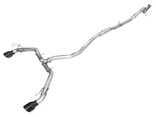 AWE Tuning [22-26 Civic Si/23-26 Integra] Track Edition Cat-Back Exhaust - 5-inch Diamond Black Tips, Part AWE3020-33331