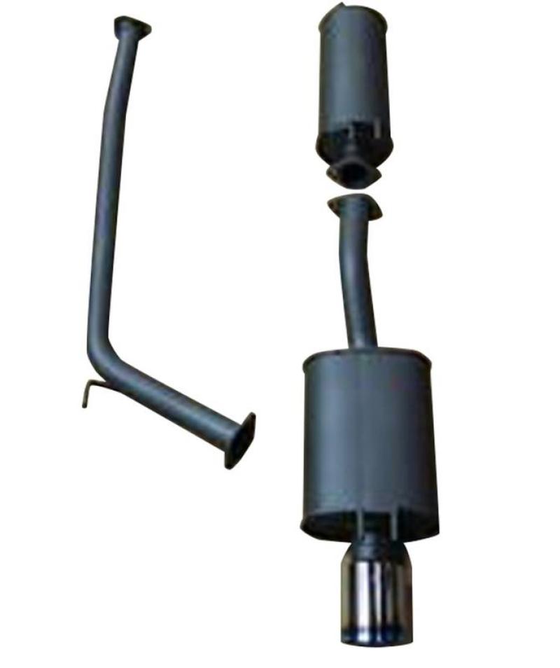 HKS [07-09 Civic Si Sedan] Sport Exhaust - Titanium Tips