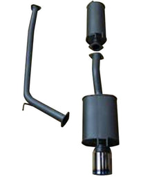 HKS [07-09 Civic Si Sedan] Sport Exhaust - Titanium Tips