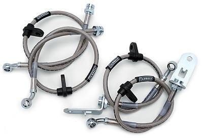 Russell Performance [96-00 Civic LX/EX] Brake Line Kit with Large Front Rotor - Stainless Steel