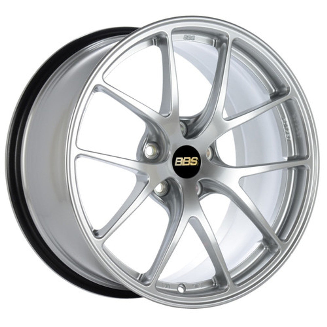 BBS RI-A 19x9 5x108 ET28 CB67 Diamond Silver Wheel 05-10 Ferrari 430 Excl. Center-Lock Challenge | RI016DS