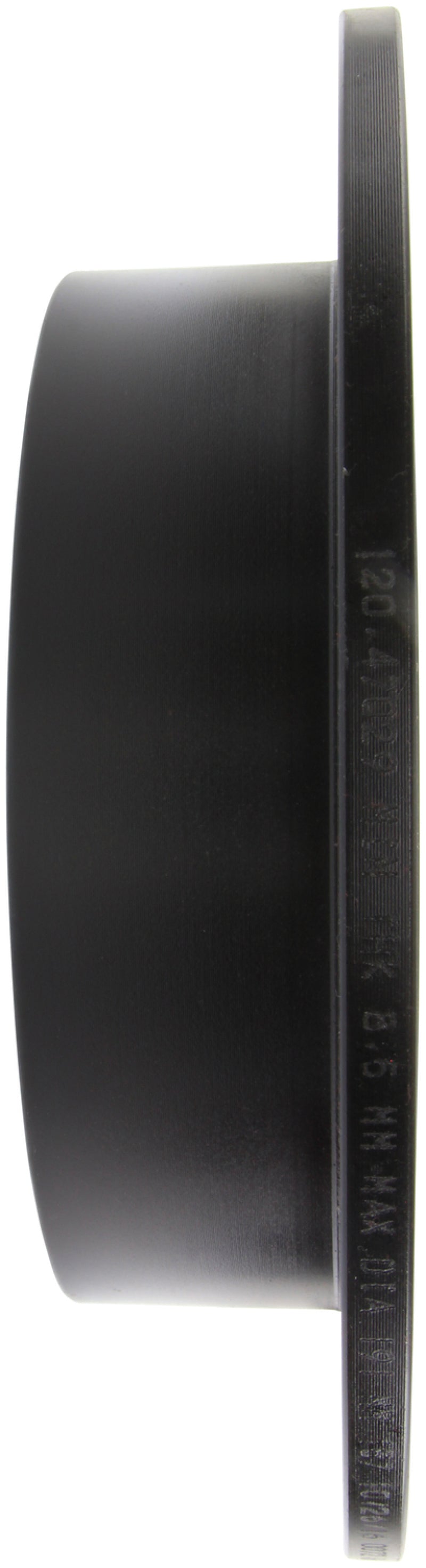 StopTech [08-10 Impreza WRX, 08-10 Impreza Coupe/Sedan] Drilled and Slotted Right Rear Rotor - Black E-Coated, Part 127.47029R