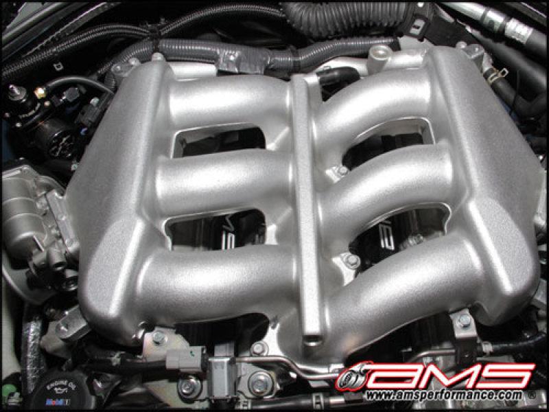 AMS [09-14 GT-R] Alpha Fuel Rail Kit with Regulator - Black, Part Number amsALP.07.07.0002-1