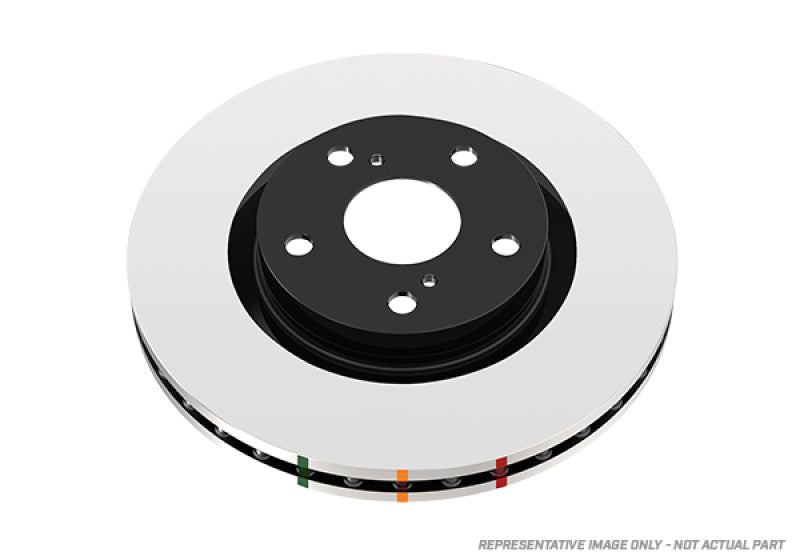 DBA [15-21 WRX] 4000 Series HD Rear Plain Brake Rotor - OE Style Finish