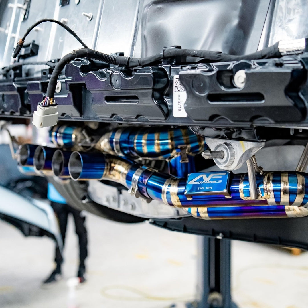 AeroflowDynamics Chevrolet Corvette C8 Z06 AFD  F1 Titanium Exhaust System