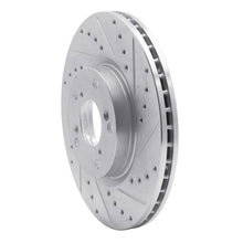 R1 Concepts [10-15 Civic] [13-15 ILX] [02-02 RSX] Front Right Drilled and Slotted Brake Rotor - Silver