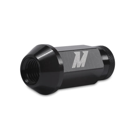 Mishimoto Aluminum Locking Lug Nuts M12x1.25 20pc Set Black | MMLG-125-20LBK