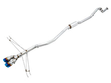 AWE Tuning [17-20 Civic Si] Track Edition Exhaust with Front Pipe - Dual Vapor Blue Tips (AWE3020-39066)