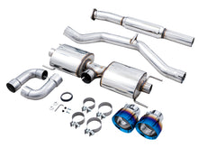 AWE Tuning [22-26 GR86] Touring Edition Cat-Back Exhaust - 5-inch Vapor Blue Tips | 3015-39486