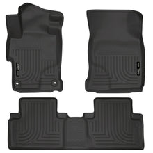 Husky Liners [14-15 Civic] WeatherBeater Front and 2nd Seat Floor Liners - Black, HSL99441