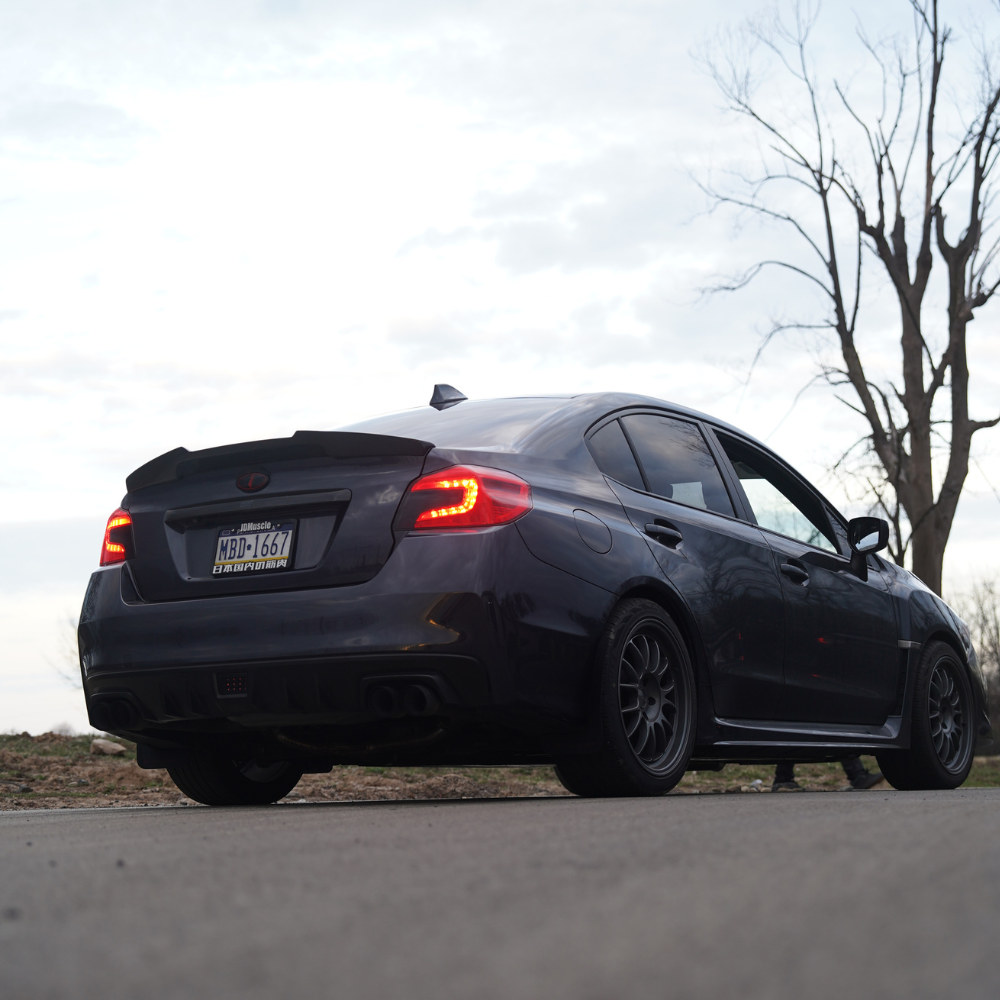 JDMuscle [15-21 WRX/STI] Carbon Fiber Trunk Duck Bill V5
