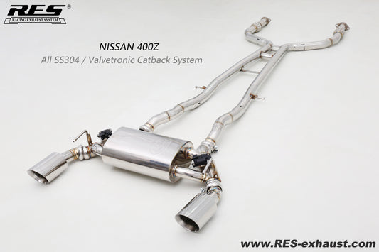 RES 23+ Nissan Z Valvetronic Catback Exhaust