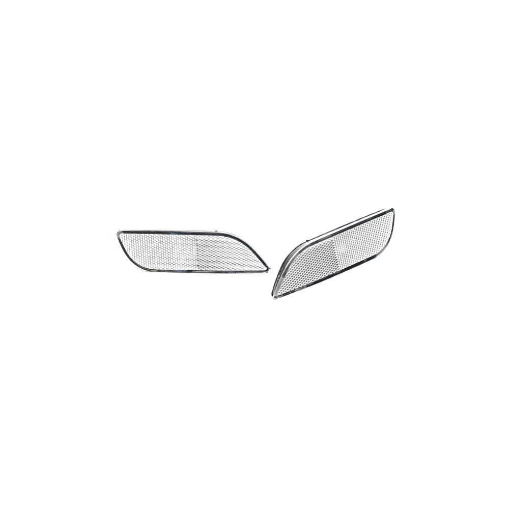 JDMuscle [22-26 WRX] JDM Style Rear Bumper Reflector - Smoked / Clear