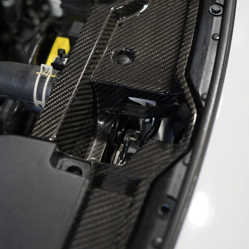 JDMuscle [22-26 WRX] Pre-Preg Carbon Fiber Radiator Shroud